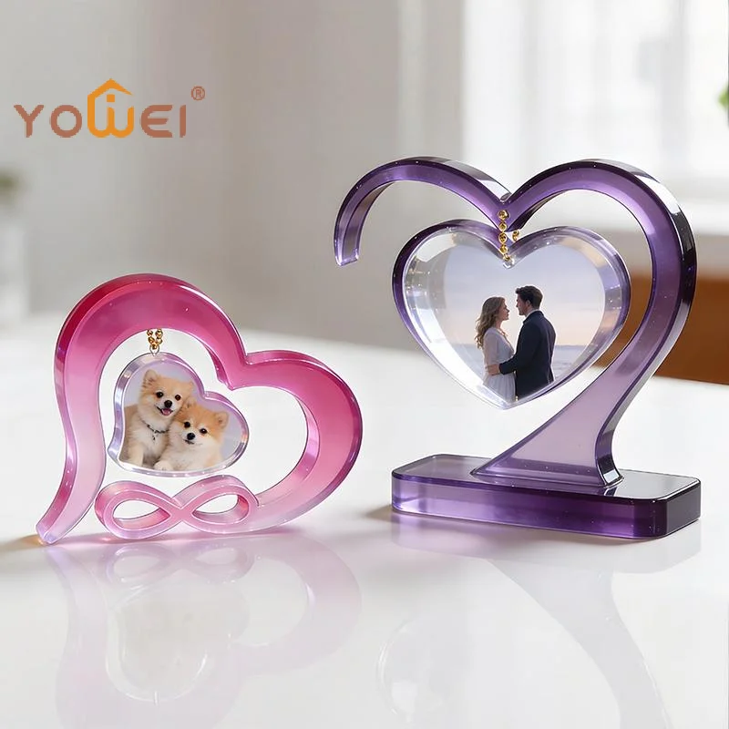 Latest Heart-shaped Photo Frame Pendulum Base Silicone Mold, DIY Crystal Epoxy Resin Mold, DIY Photo Frame Ornament.