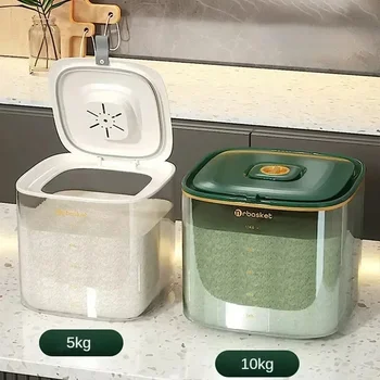 가정용 방습 및 곤충 방지 밥통, 애완견 식품 보관함, 주방 용기, 5 kg, 10kg 