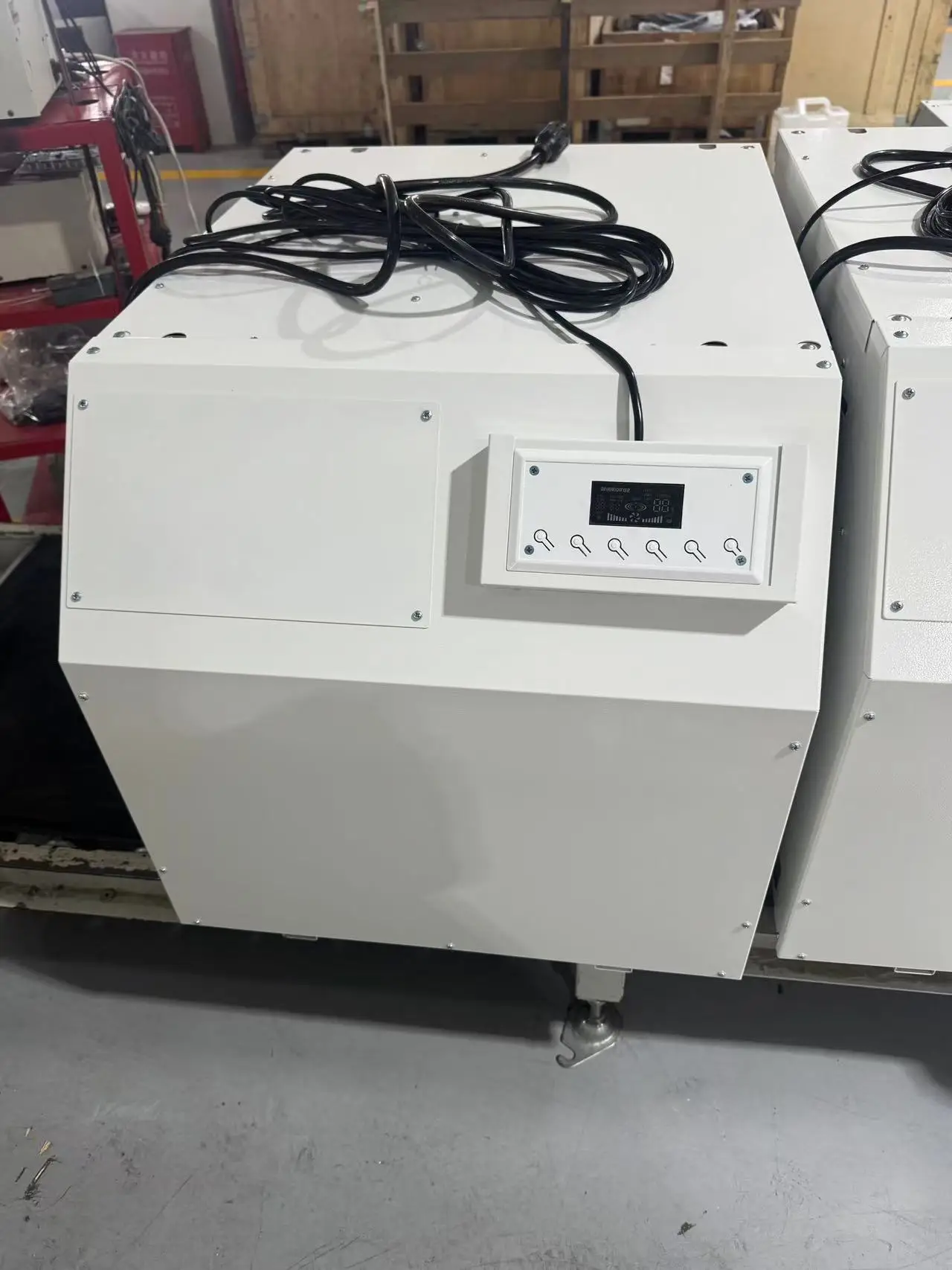 Greenhouse Indoor Plant Grow Room Ceiling Mounted Ducted Refrigerant Compressor Dehumidifier Metal Industrial Dehumidifier