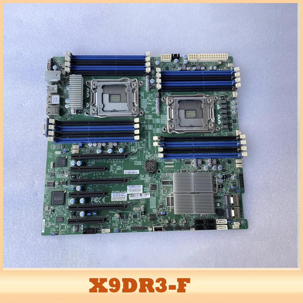 For Supermicro Server Motherboard DDR3 LGA2011 E5-2600 V1/V2 X9DR3-F