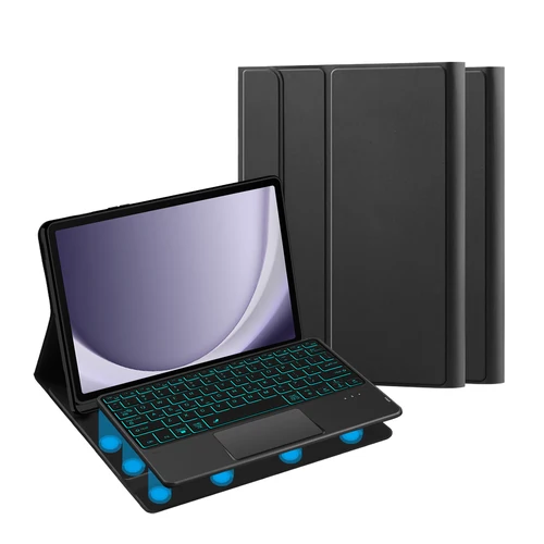 Imagen 2 del producto Funda con teclado para Samsung Galaxy Tab A9 Plus, funda para tableta para Tab S8 S9 S10 Plus S7 S9 FE+ S10FE A8 S6 Lite Magic Keyboard Case