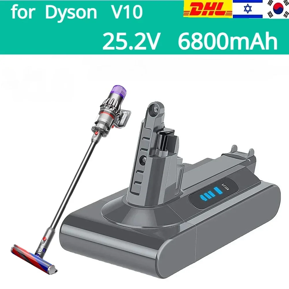 

Latest Dyson V10 Battery Replacement Absolute Fluffy Whirlwind V10 Battery Upgrade SV12 6800mAh 100Wh