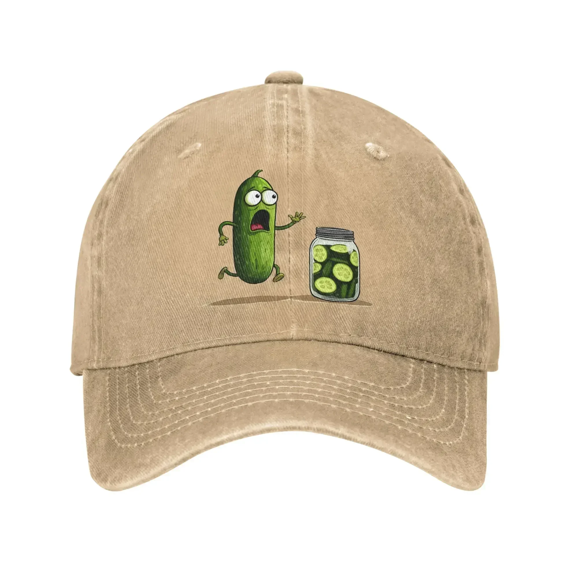 New Baseball Cap Crazy Cartoon Cucumber Summer Casual Trucker Hat  Female Male Design Running Hippie Hot Sale Baseball Caps