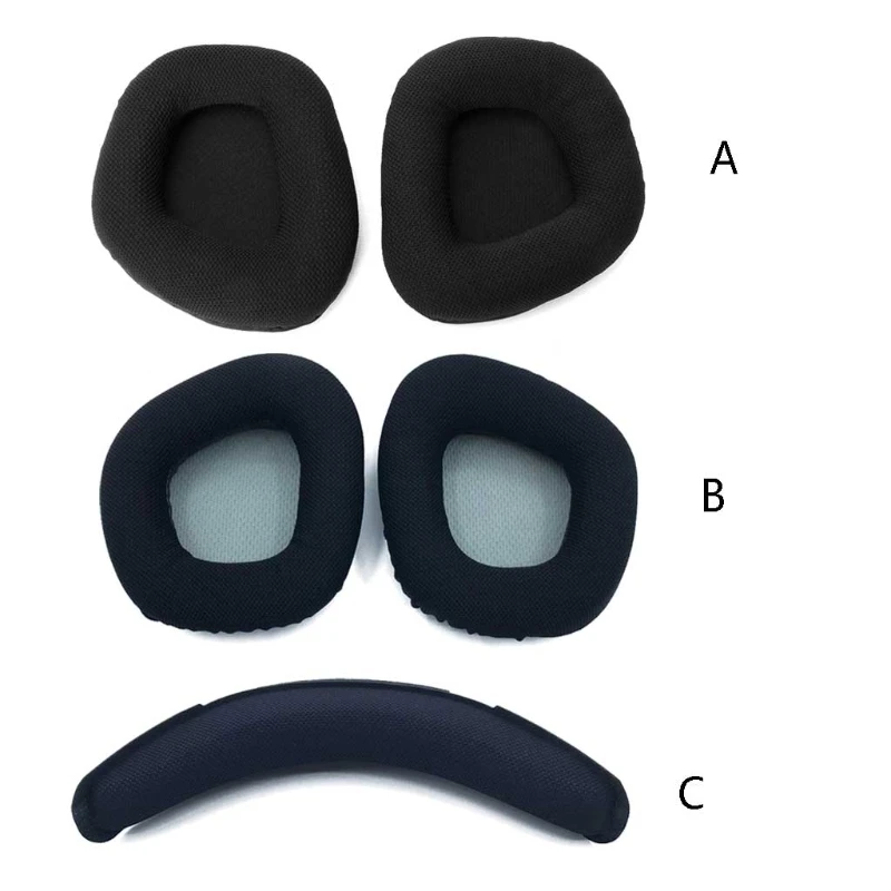 Replacement Earpads Headband Memory Foam Ear Cushion Cover for Corsair VOID PRO ELITE Headset Earmuffs Ear Pads Head Beam