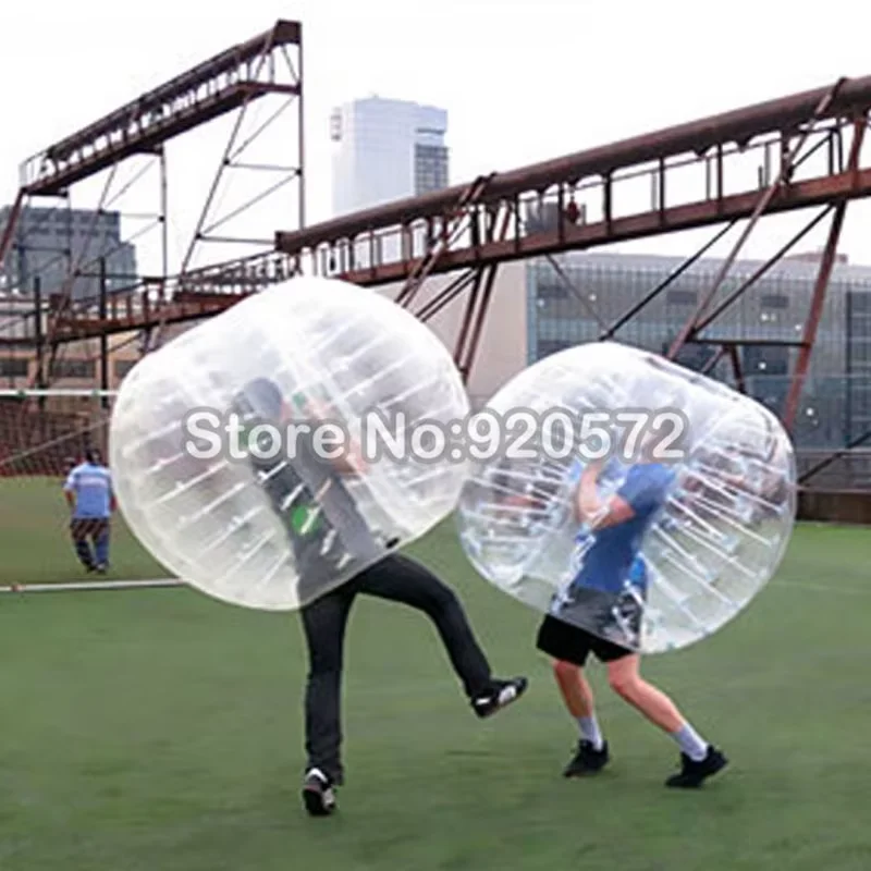 Jogos ao ar livre PVC Bumper Ball Corpo inflável Erva Corpo Zorb Bola inflável 1,7m Bolha Futebol