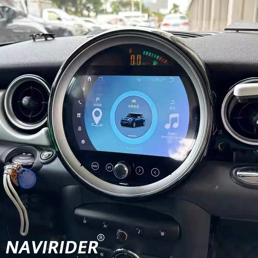 Android For BMW Mini One Cooper R55 R56 Peaceman Mini Clubman 2007-2011 Car GPS Multimedia Player Autoradio Carplay Stereo Navi