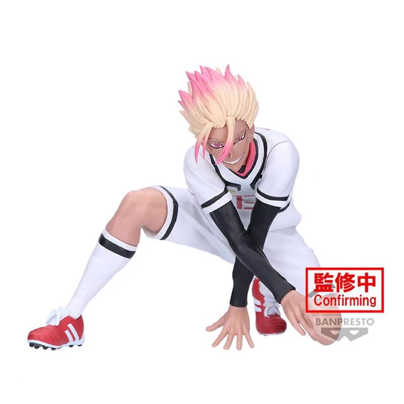 In Magazzino Bandai Originale Banpresto BLUE LOCK Shidou Ryuusei 10Cm Action Figure Anime PVC Modello Giocattoli Per Bambini Raccogliere Regalo bambola
