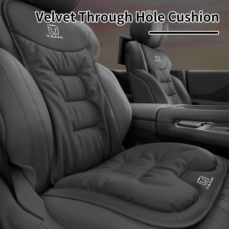Coussin de protection en velours pour siège de voiture, accessoires pour Great Wall GWM Tank 300 City 300 Border 400 500 PHEV 700 800 Tank500
