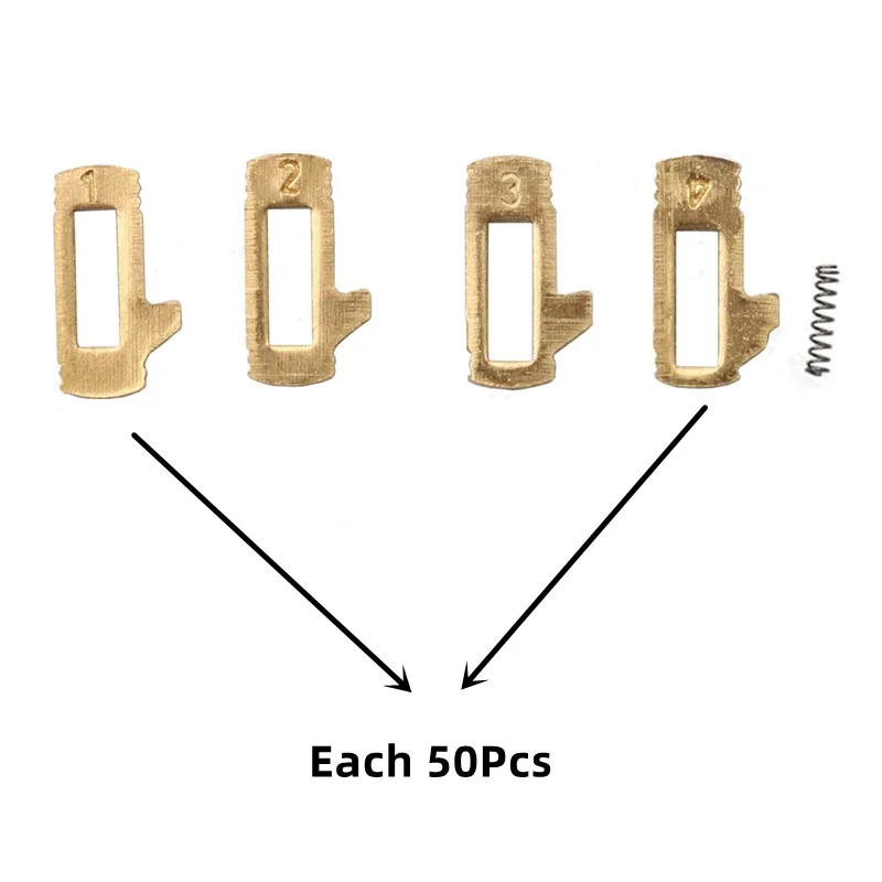 200pcs/lot HU49 Car Lock Reed Lock Plate for Golf PoloSantana Jetta Passat for Ford Lock Repair Kits Locksmith Accessories