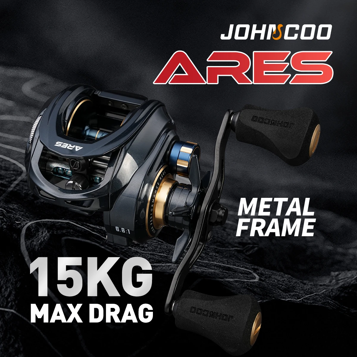 baitcaster reel 2019 Daiwa Tatula X TW 100 Baitcast Left / 7.3:1 Swate T34 Baitcast Reel engineered components and a Revo Model:Revenge 5'9