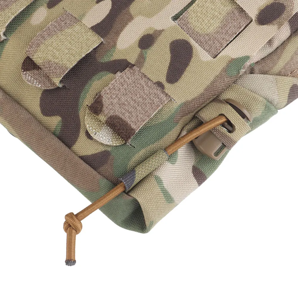 Gp Zipper Sundries Bag With shrink cord Waist Molle Belt Pouch ,NVG Accessory Bag Multifunctional Universal Tactical Pouch