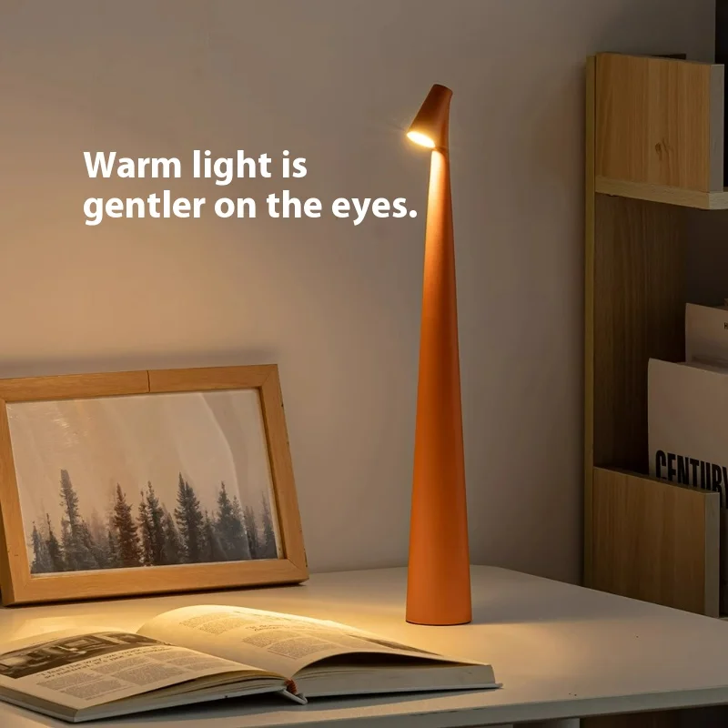 Modern aesthetic rechargeable small table  for reading study room desktop bedroom bedside lamp decorative atmosphere