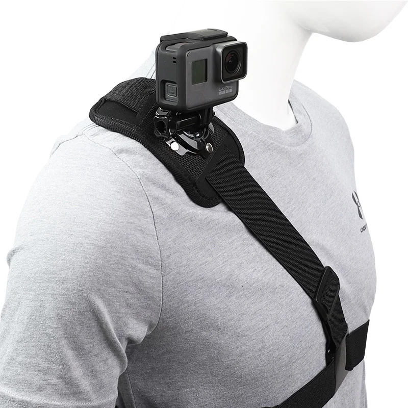 for Accessories 360° Shoulder Strap Mount Chest Harness Adapter For Go Pro Hero 12 11 10 9 8 7 6 5 4 3 Black Edition Xiaomi Yi