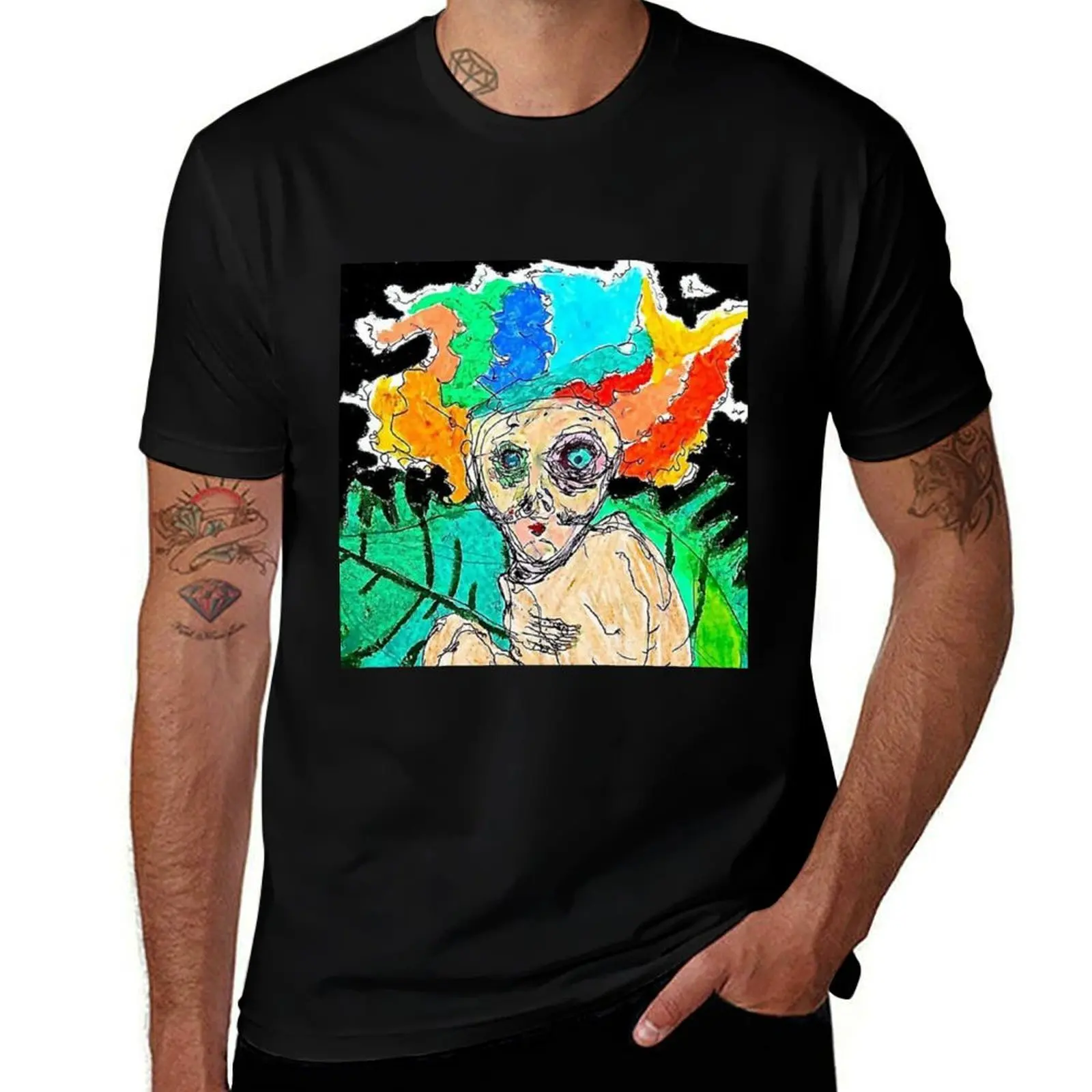 

album cover T-Shirt summer clothes oversized Aesthetic clothing compression shirt men