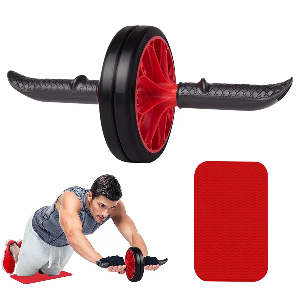 Ab Roller Wheel, Abs Workout Equipment for Abdominal & Core Strength Training, Exercise Wheels for Home Gym, Fitness Equipment