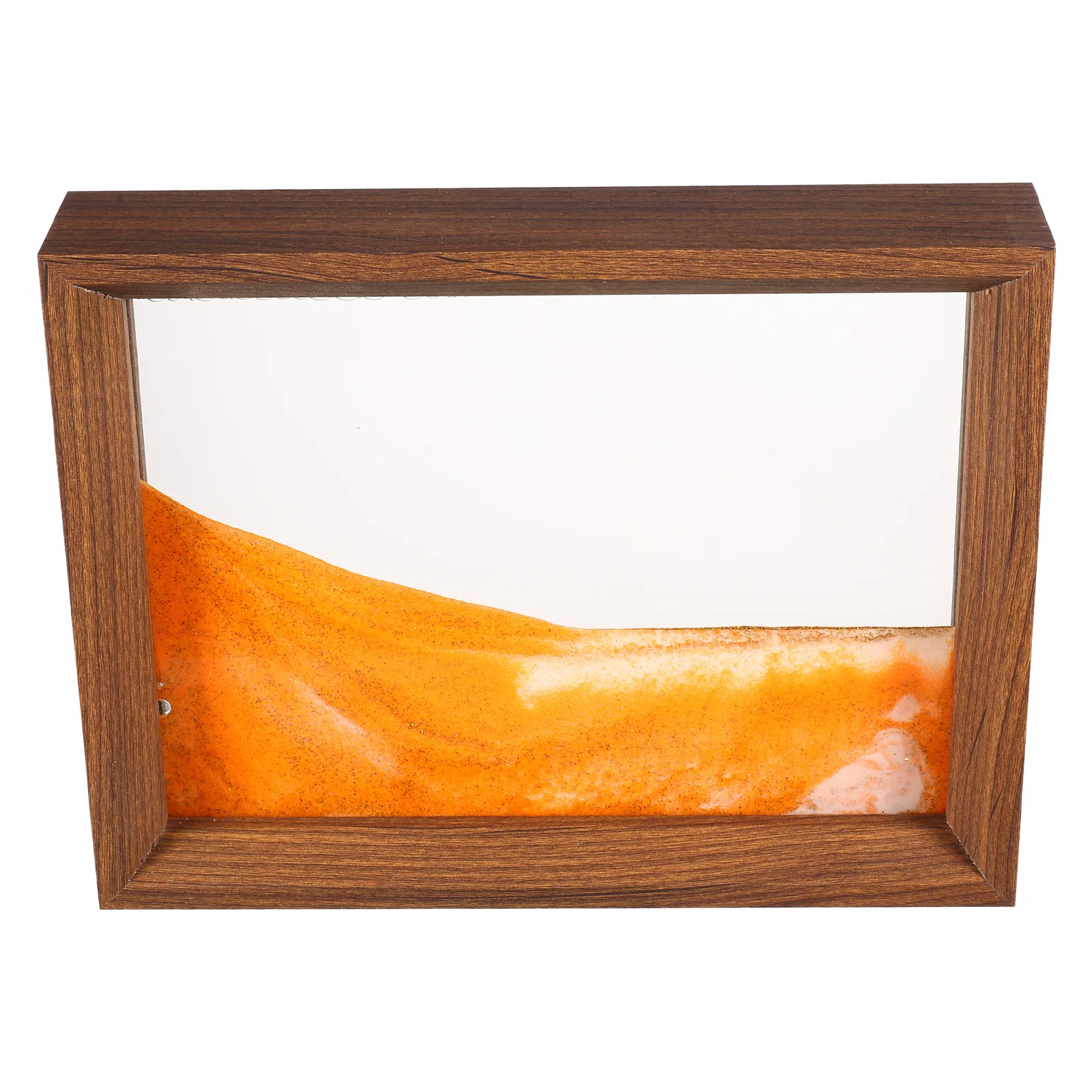 10-calowa dynamiczna obrazka z ruchomym piaskiem, kolorowa ramka z płynącym piaskiem, dekoracja na biurko, do biura, na ścianę w domu, obraz dekoracyjny