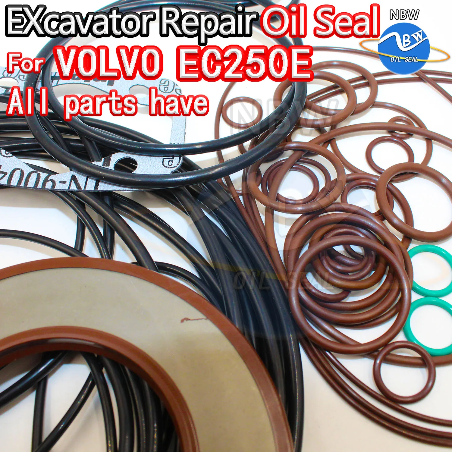 

For VOLVO EC250E Excavator Oil Seal Kit High Quality Repair VLE Skf Service Orginal Quality Track Spovel Hammer Tool Control