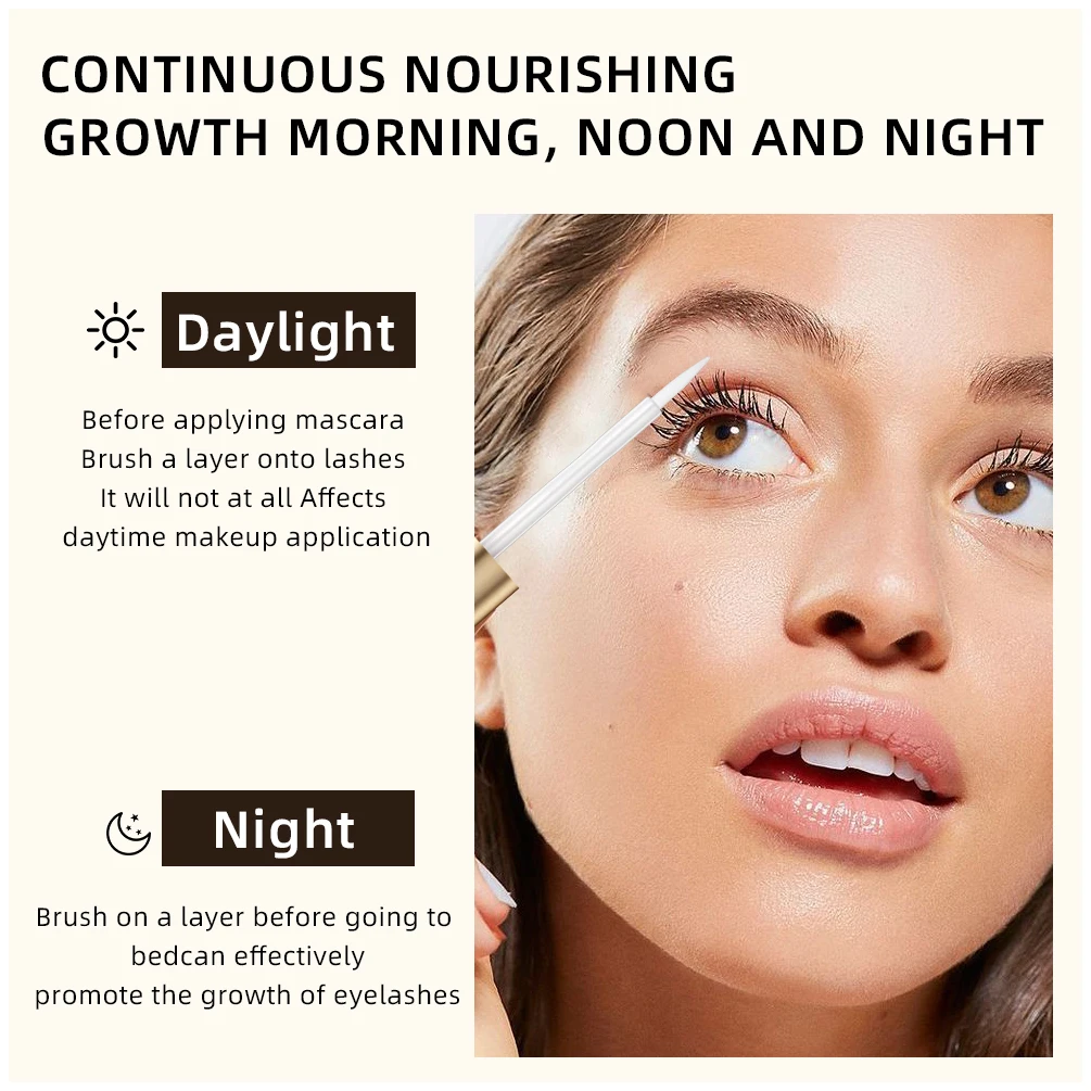 Fast Eyelash Growth Serum Eyelash Growth Liquid Eye Makeup Eyelash Growth Nutrition Serum Curling Thickening Mascara Cosmetic