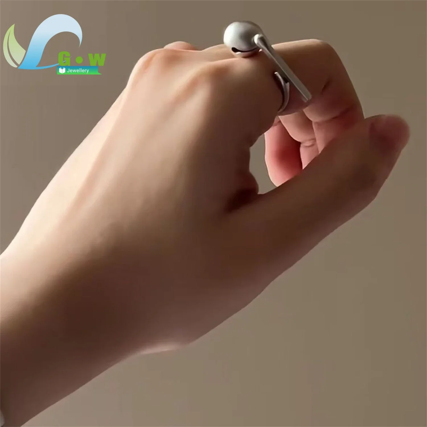 Wooden Fish Stress Relief Ring Pressable Fidget Toy For Anxiety Reducer Creative Niche Design Therapy Tool Relaxation Aid Knock
