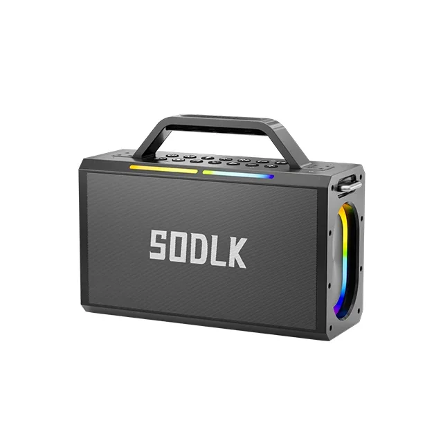 200W Outdoor Karaoke Portable Wireless Speaker Subwoofer Sound Box Boombox Bluetooh Speaker karaoke bluetooth outdoor