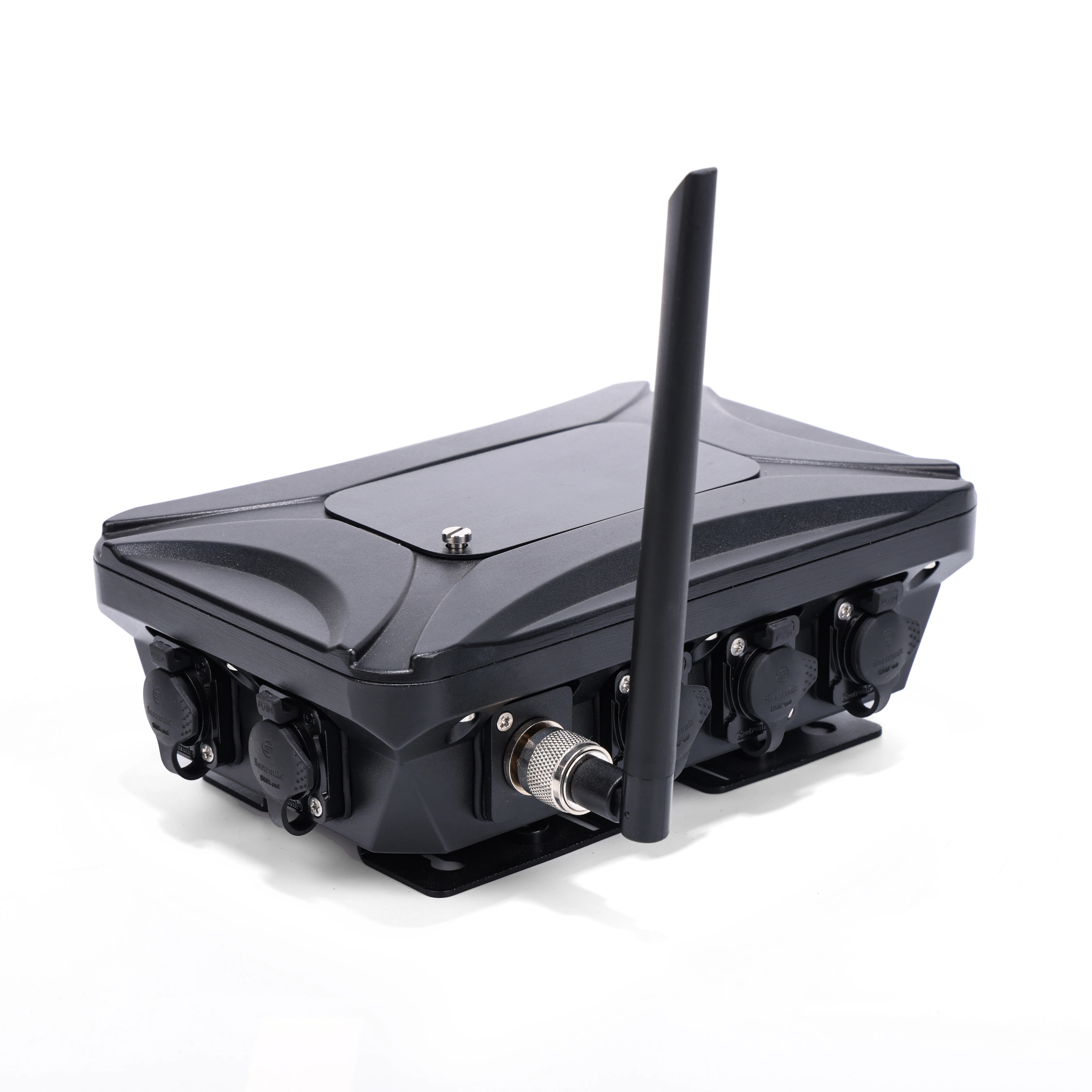 IP65 Waterproof Wireless 8 Way DMX Splitter Isolated 3Pin DMX 512 Console Optical Splitter Amplifier