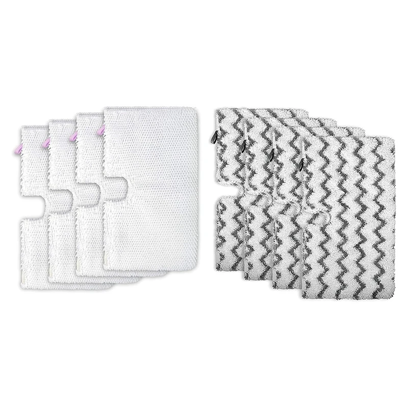 

A13R-8Pcs For Shark S3901 S3500 S3501 Series Mop Replacement Pad Reusable Mop Pads For Shark Hard Floor Cleaning Kit