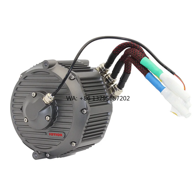 

13KW 72V BLDC Mid Mounting High Power DC Motor for Electric E