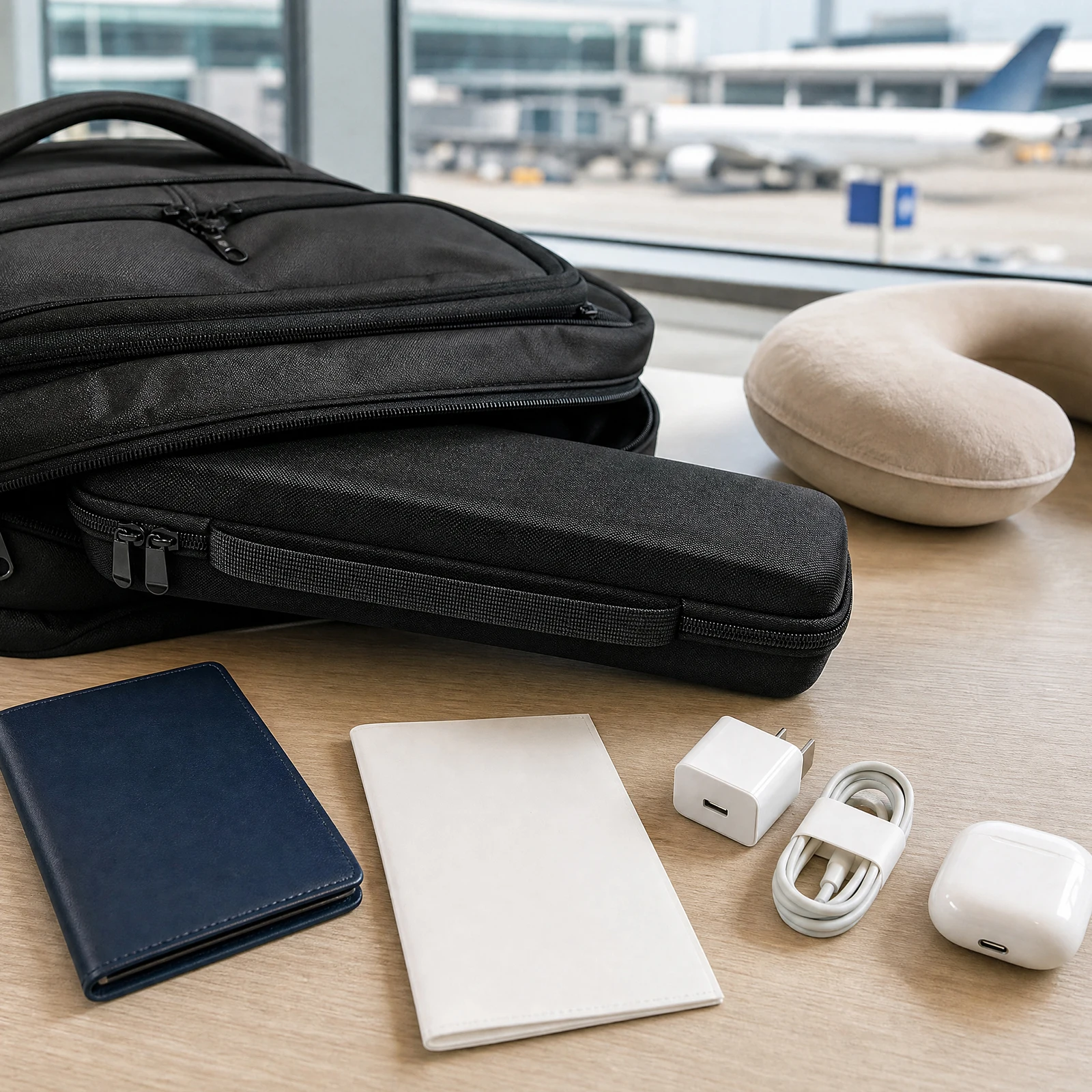 Portable EVA Scanner Case for Brother DS-640 DS-940DW Nylon Waterproof Travel Protective Carry Bag