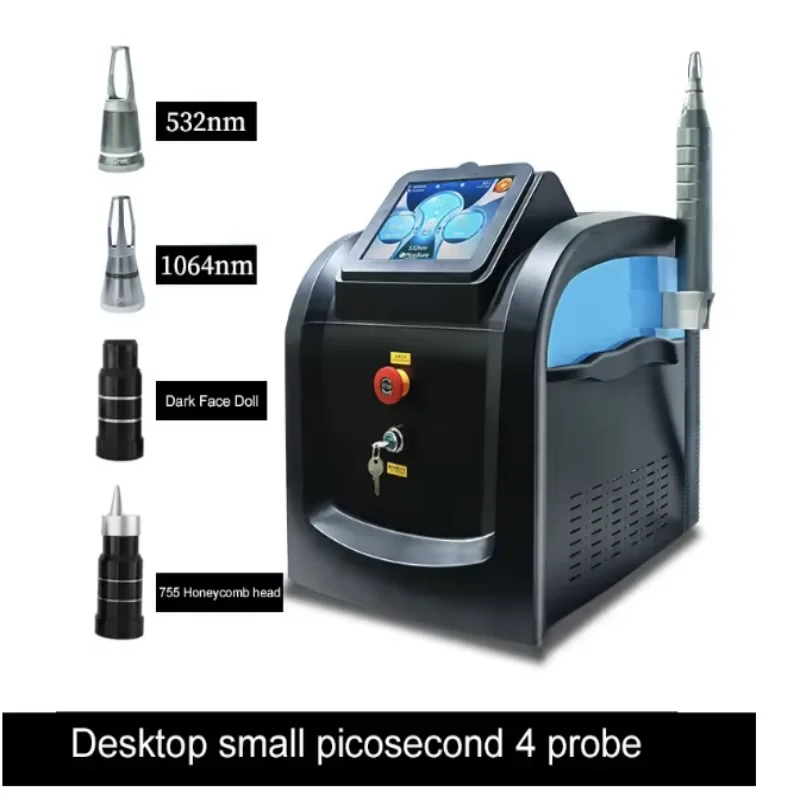 Tattoo Removal LaserBeauty Machine 755/1064/532nm Picosecond Pico Laser Black Doll Tip Carbon Peeling Tattoo Removal Skin Clinic