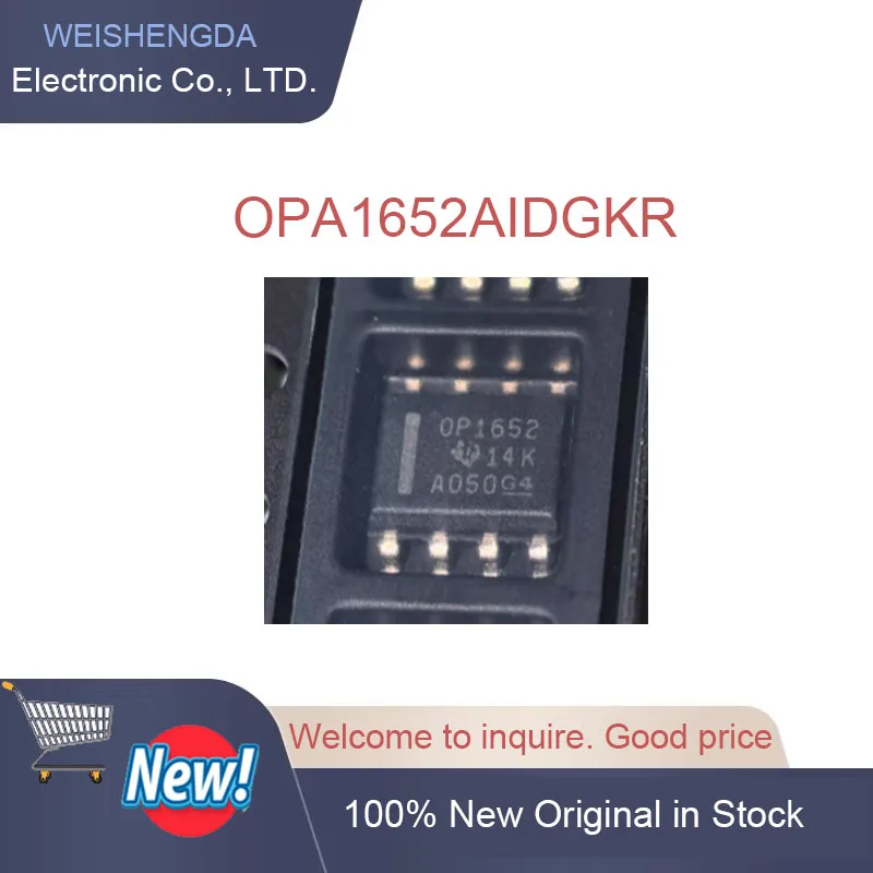 OPA1652 OPA1652AI OPA1652AID OPA1652AIDG OPA1652AIDGKR SOP8 رقاقة IC جديد الأصلي