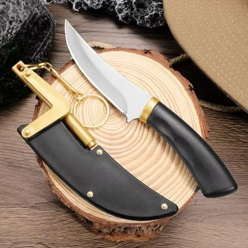 plastic handle Boning Knife Stainless Steel Sharp Kitchen Knives Vegetables and Peeling Fruit Meat Cleaver kitchen accessories - view 4