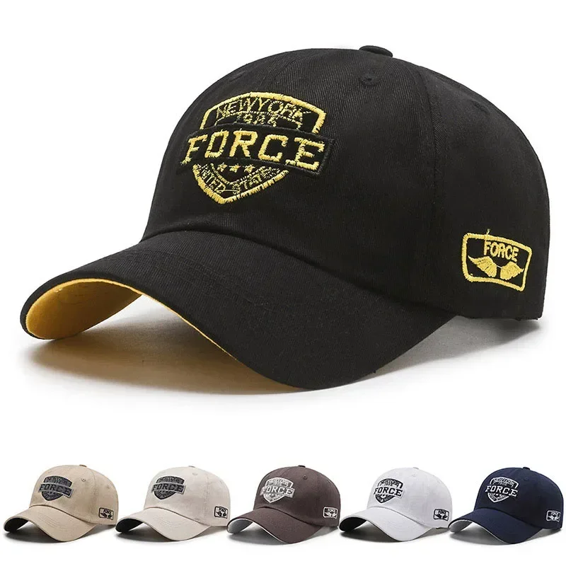 

New Baseball Caps Adjustable Casual Cotton Sun Hats for Men and Women Fashion Solid Color Sports Snapback Hats Sun Caps