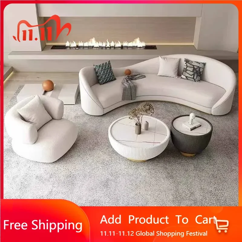 

Funky Europe Living Room Sofas Service Minimalist Background Luxury Office Sofa Relaxing Elegant Modern Divano Salon Furniture