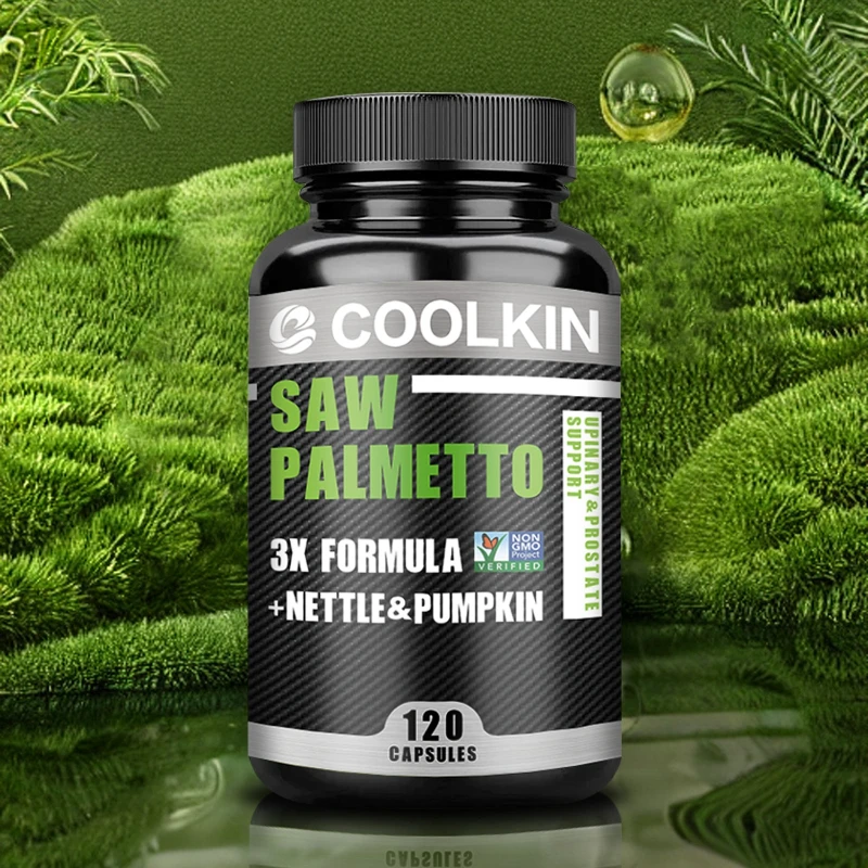 

Saw Palmetto - Help Promote Prostate Health,Reduce Baldness and Thinning Hair &Regulate Hormonal in The Body