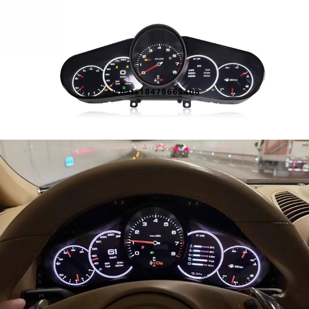 

Car Auto Meter 2014 Lcd Dashboard Digital Instrument Cluster for 958.1 958.2 2010-2017
