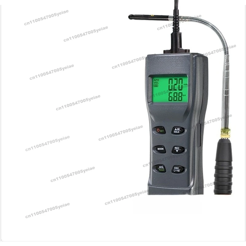 Thermal Anemometer Handheld Bendable Anemometer High Precision AZ8953