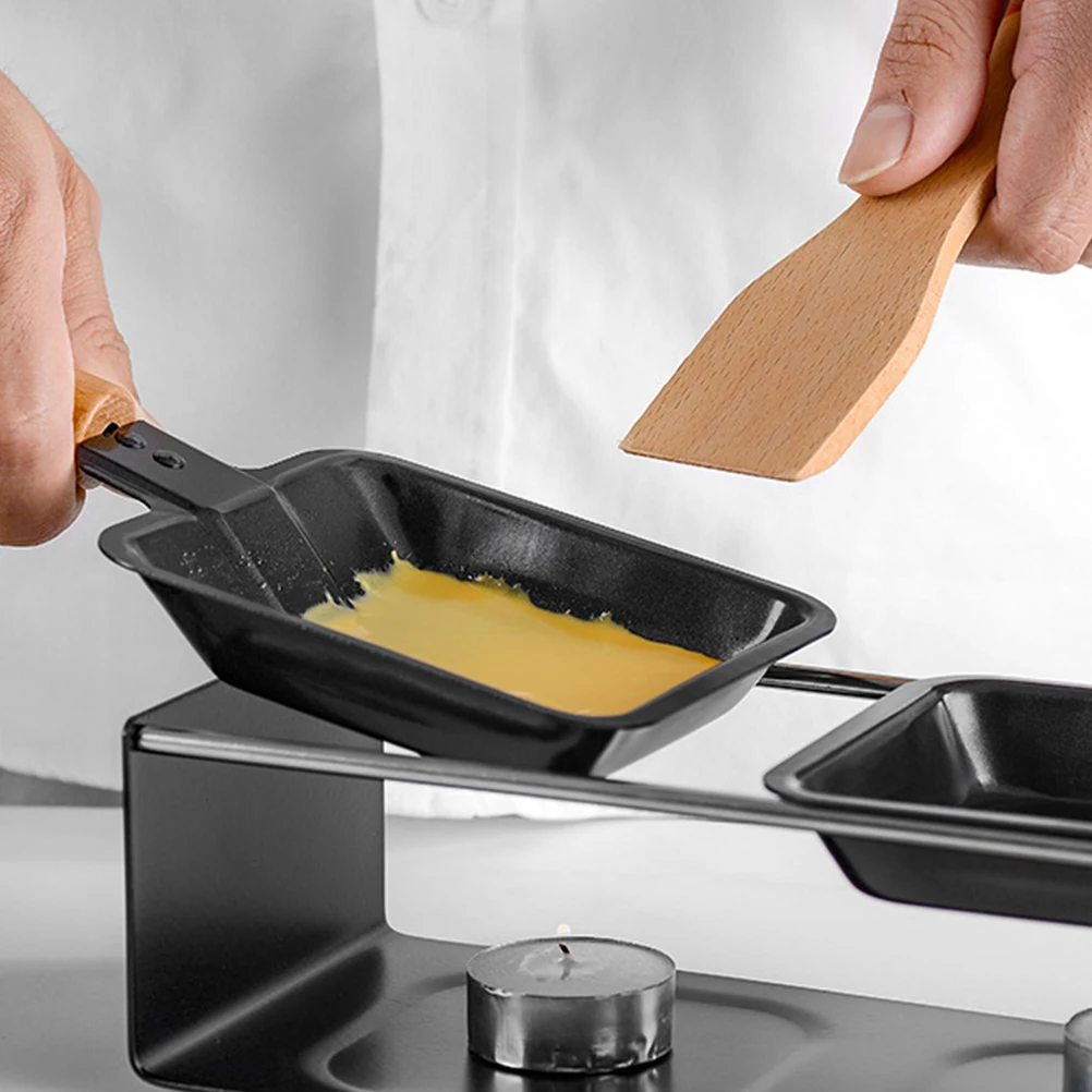 

Mini Stove Small Cheese Pan Outdoor Grilling Tool Stainless Steel Heat Resistant Fondue BBQ Party Accessories Mini
