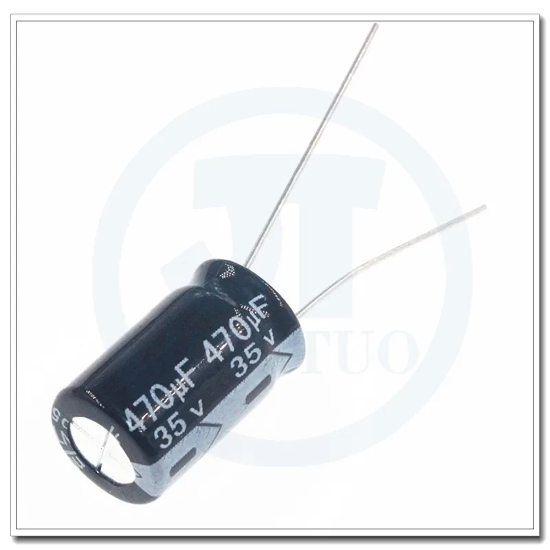 

Алюминиевые радиальные электролитические конденсаторы 470 мкФ 35В (8x12 мм)