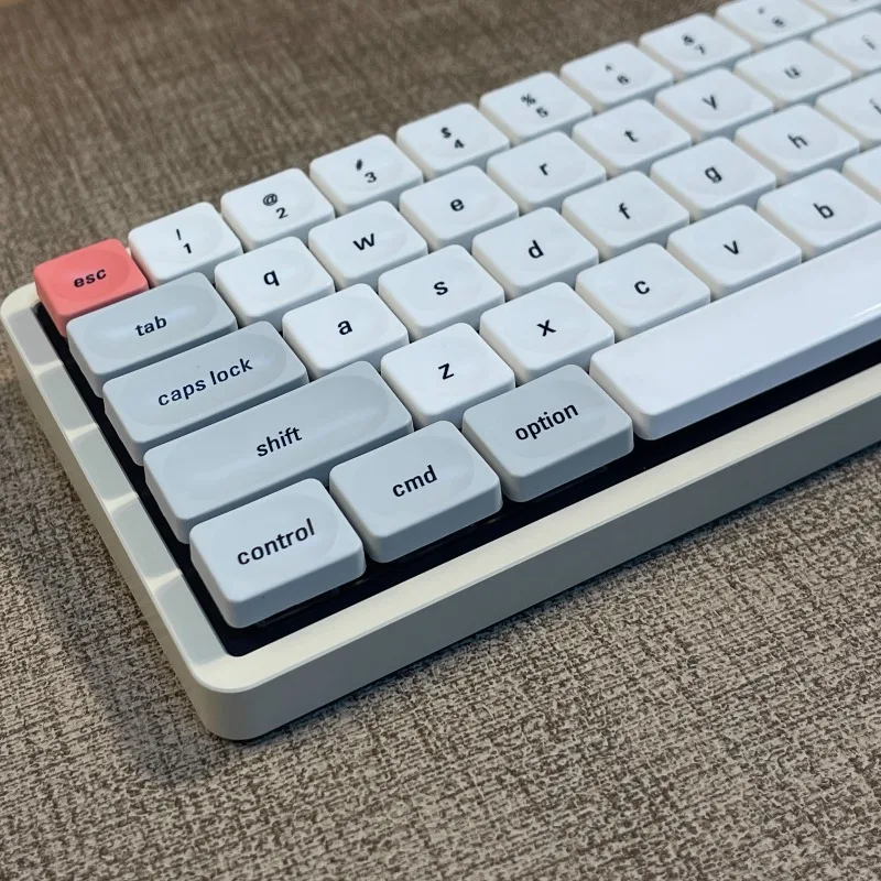 

LCK Low Profile Keycap Set PBT Custom Simple Retro Style Keyboard Cap Original Gaming KeyCap Office for Mechanical Keyboard Gift