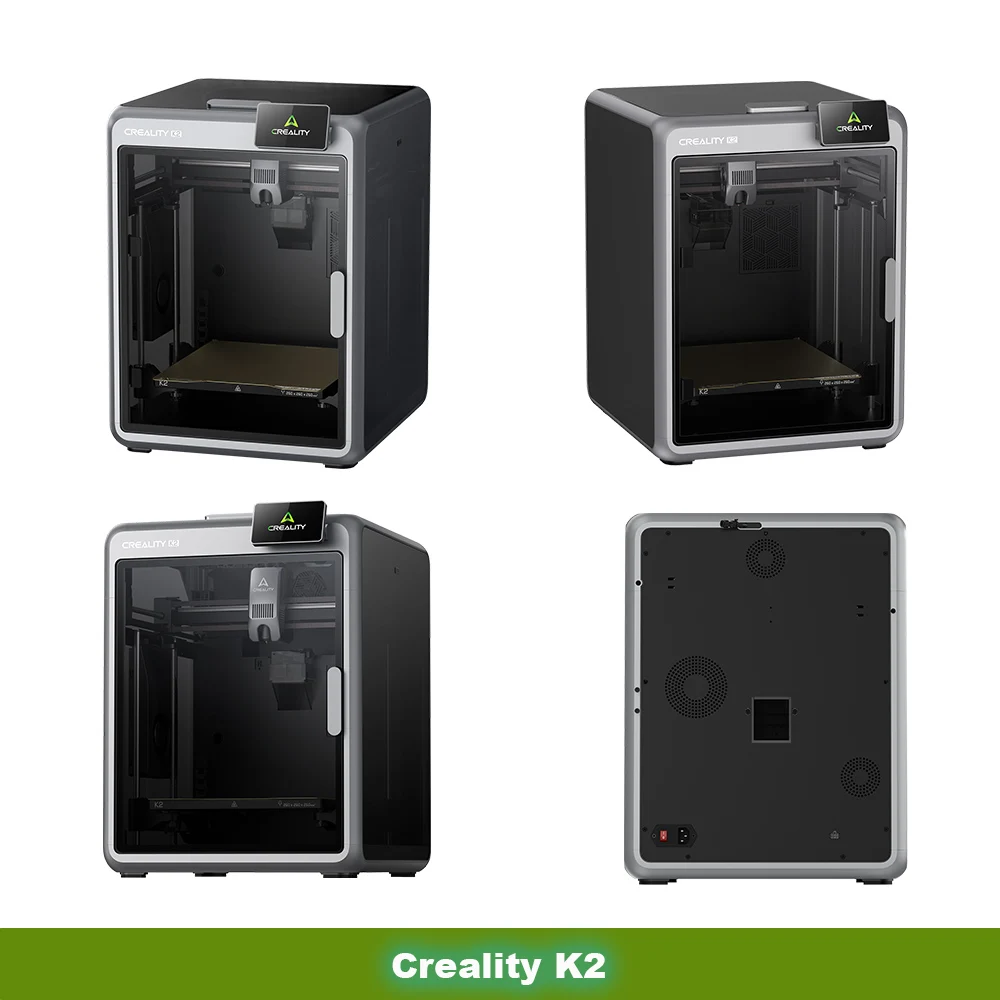 Creality K2 Combo K2 3D Printer 3d Printing Automatic Leveling Multicolor Print 16 Colors CFS 600mm/s AI Camera 260*260*260mm
