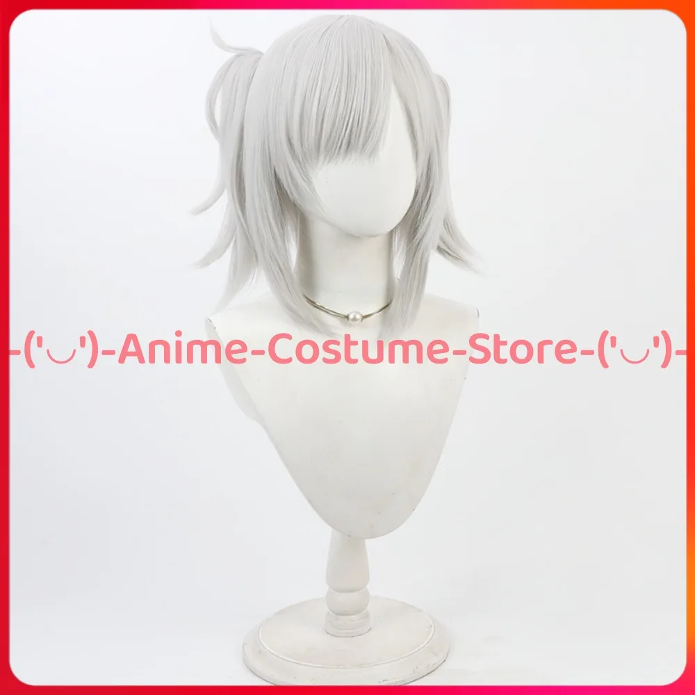 VTuber Nekomo Patto Nekomo Pato Cosplay Wig Ponytail Anime Character Halloween Carnival Party Wigs Heat Resistant Synthetic Hair