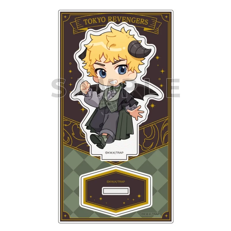10CM Anime Tokyo Revengers Acrylic Stand Keychain Baji Kazutora Kakucho Spooky Demon Themed Character Collectible Accessory