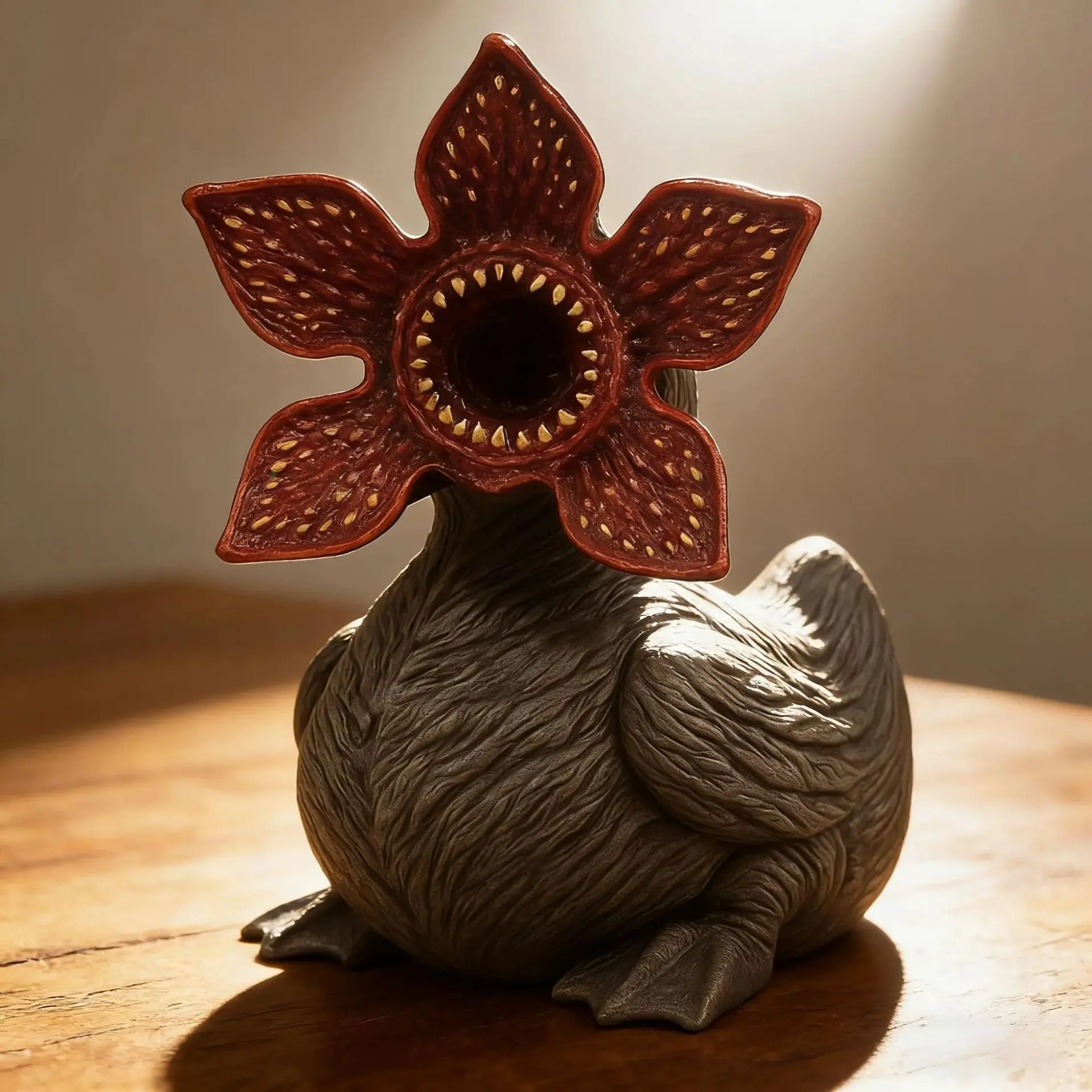 Gorące serialy telewizyjne Stranger Things Żywiczna Kaczka Demogorgon Figurki Akcji Zabawki Figurki Kolekcjonerskie Dekoracje Modele Lalki Prezenty Kolekcja