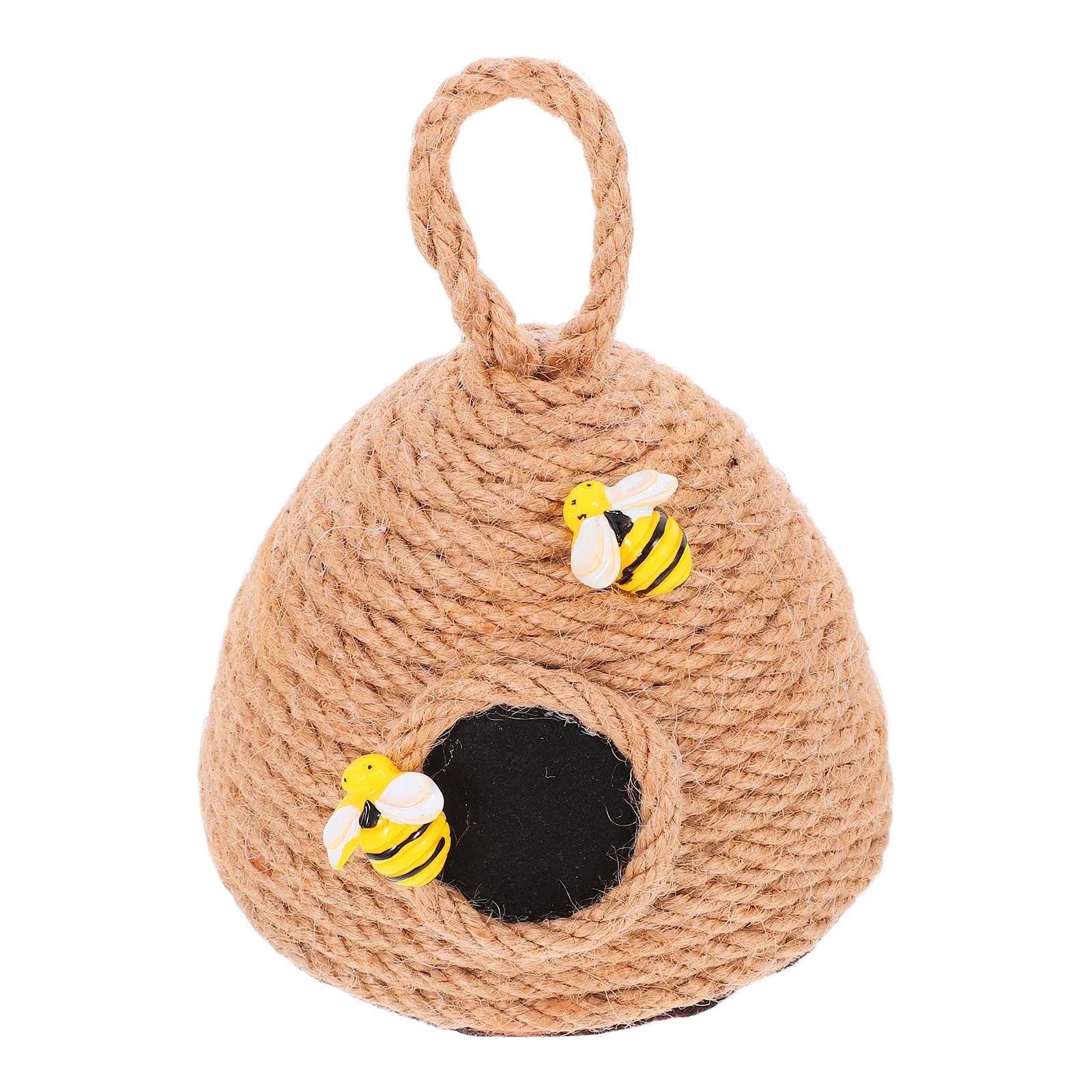 

Cute Woven Decor Adorable Hanging Ornament For Home Garden Party Balcony Theme Beehive Pendant Woven