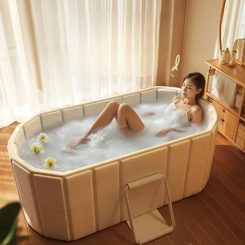 

Modern Home Adult Foldable Bathtub Bathtub Quick Open Bathtub Thick Insulated Bathtubs Adult Portable Foldable Bathtubs
