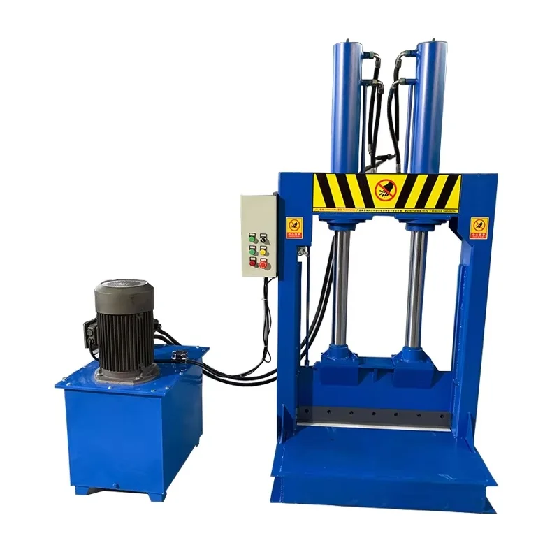 

Automatic vertical hydraulic glue cutting machine gantry type guillotine cutter cutting machine waste rubber plastic barrel elec
