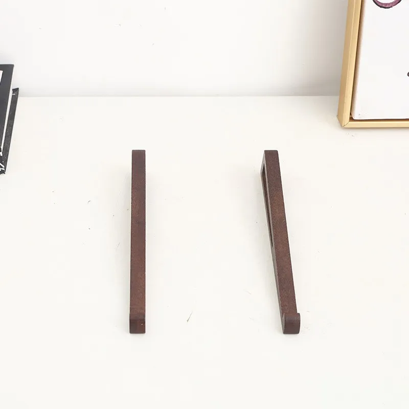 A23F-Wooden Laptop Stand - Portable Desk Riser For Cooling & Reading Walnut