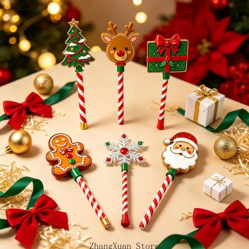Weihnachtskassen-Zauberstab-Ornament-Kartenetui für Kassen- und Baumpräsentation 3XUF – Detail 2