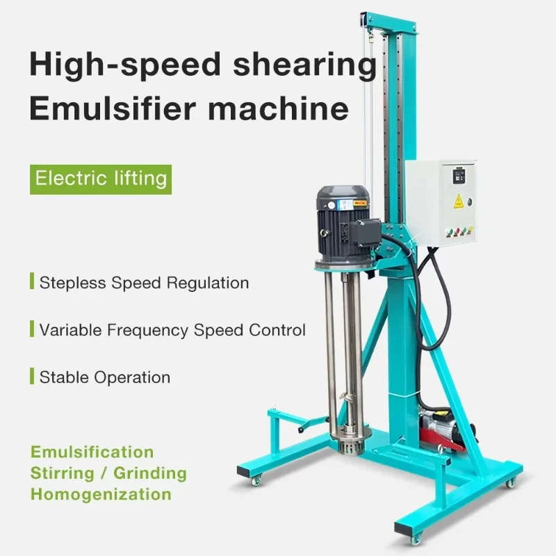 Laboratory Lifting Emulsifier EM01 Frequency Conversion Mixing Homogenizer