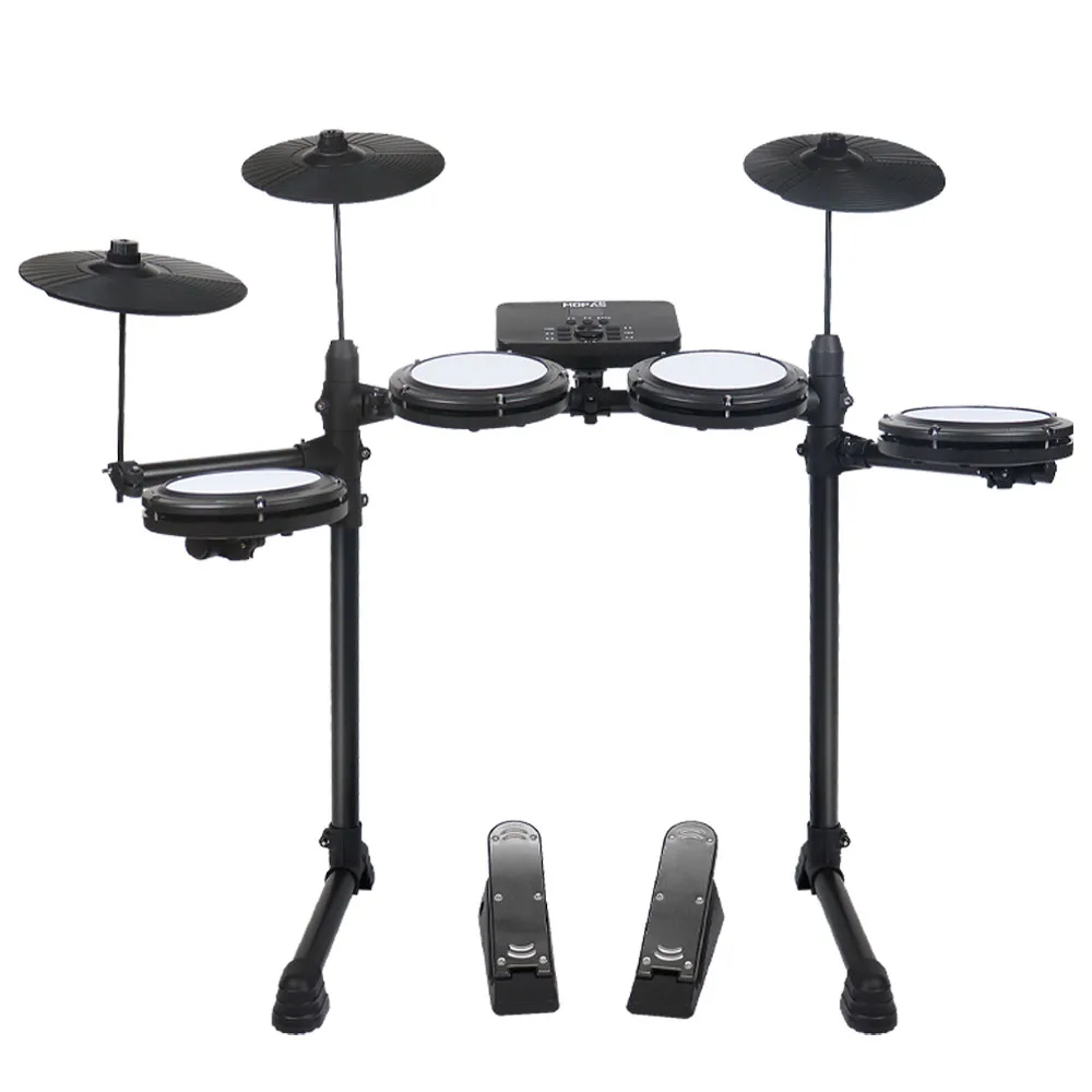 Portable Electronic Drum Set Percussion Musical Instrument For Beginner Home Practice Daily Entertainment Playing Training